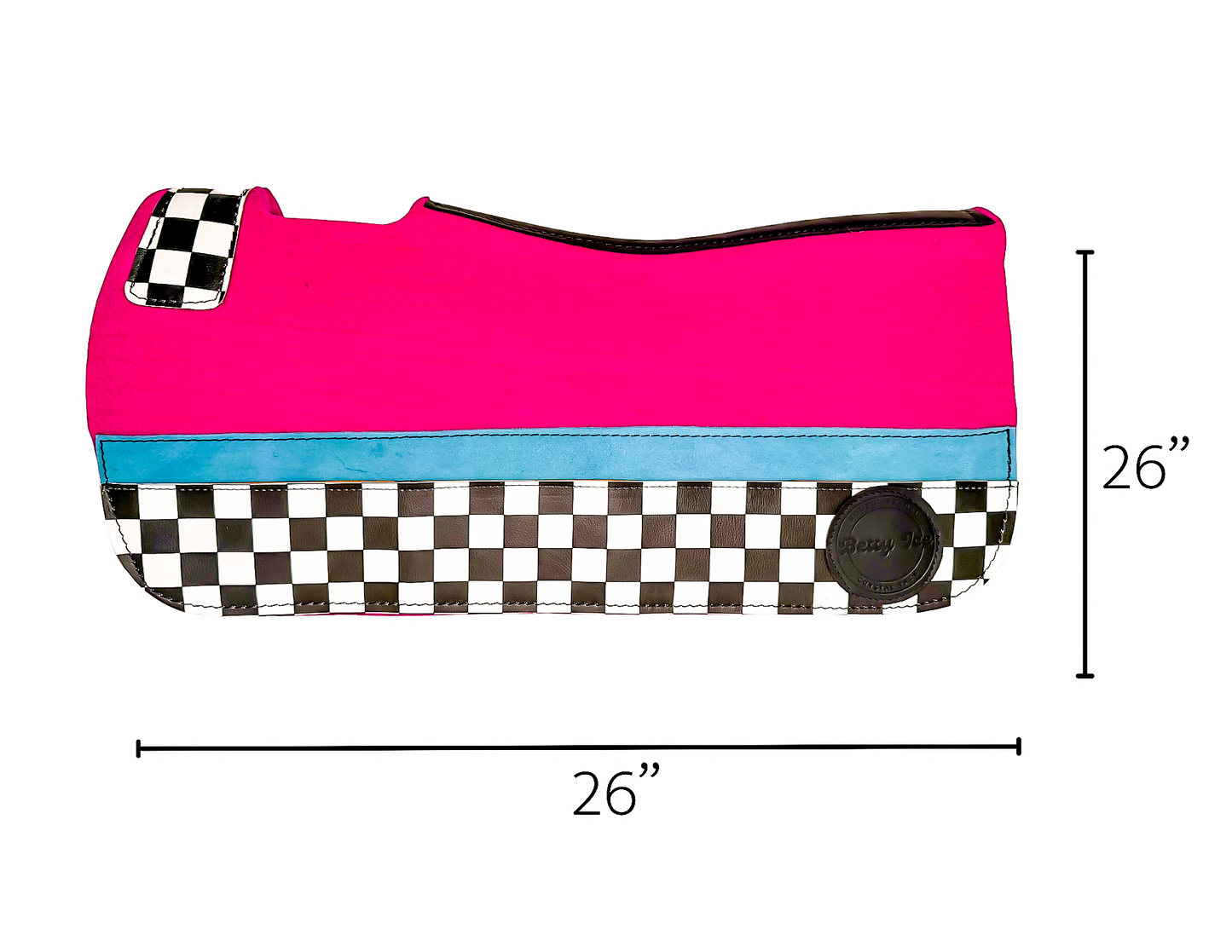 Betty Racer Saddle Pad