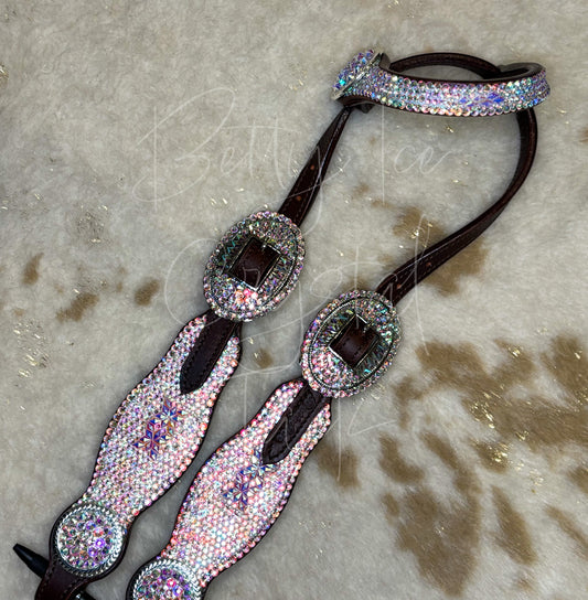 Crystal Ab One Ear Bridle