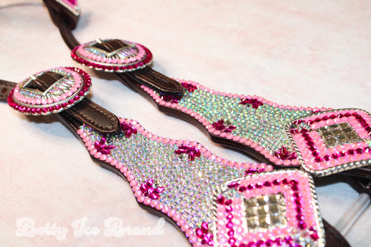 Pink & Crystal AB Bridle