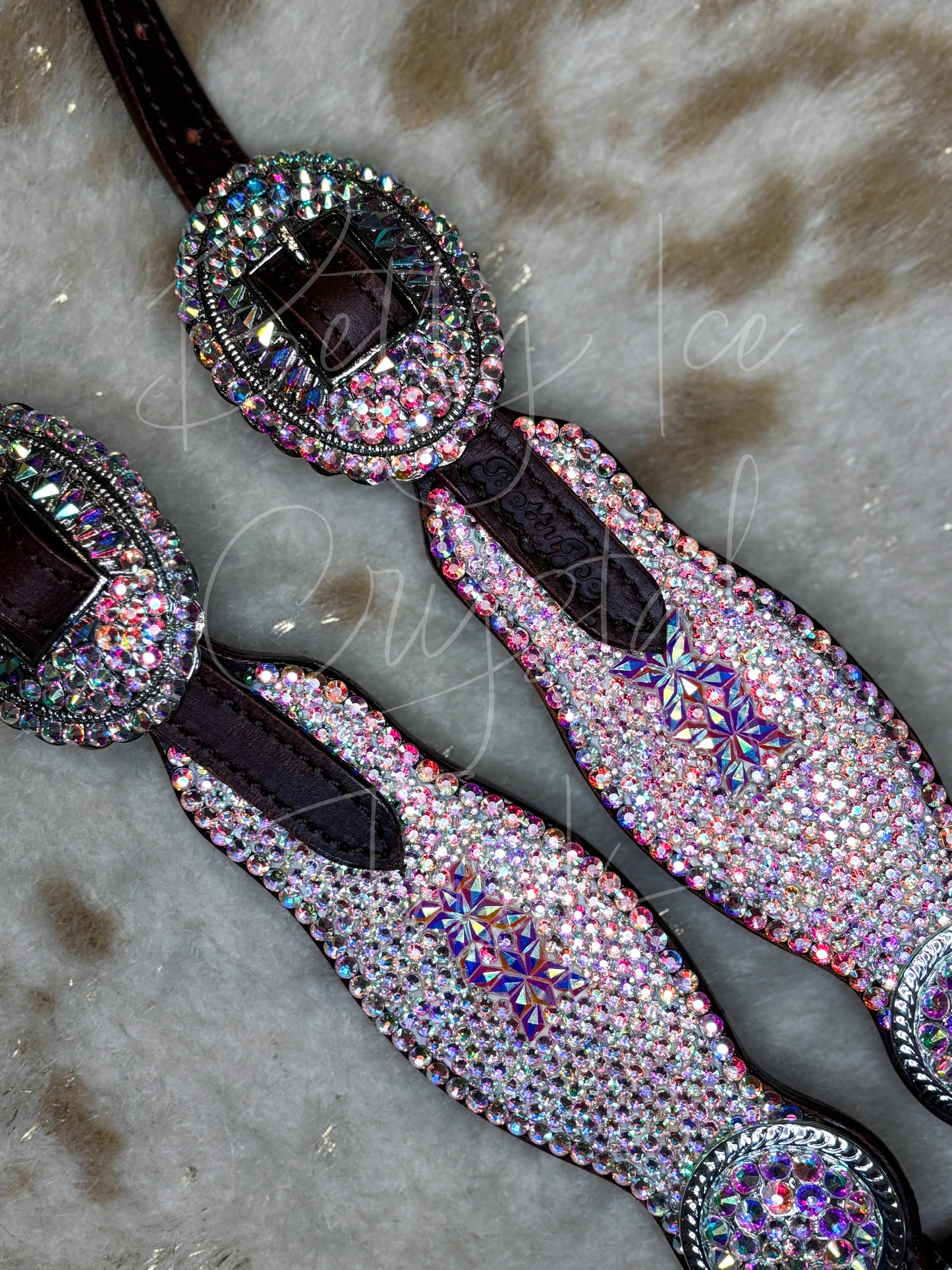 Crystal Ab One Ear Bridle